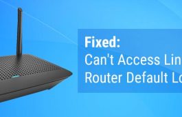 Fixed: Can't Access Linksys Router Default Login Page